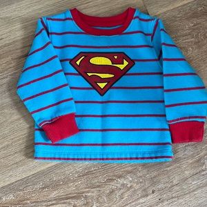 ⚫️Baby boy superman sweater size 9-12 months